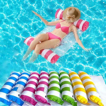 Inflatable Foldable Floating Row Swimming PoolMat