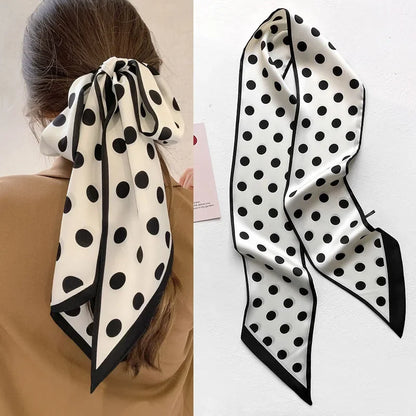 Long Neckerchief Skinny Hair Ribbons Scarf Headbands Neck Scarfs Shawl