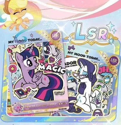 Genuine My Little Pony Card 40th Anniversary Limited Friendship Eternal Card Rare Toy