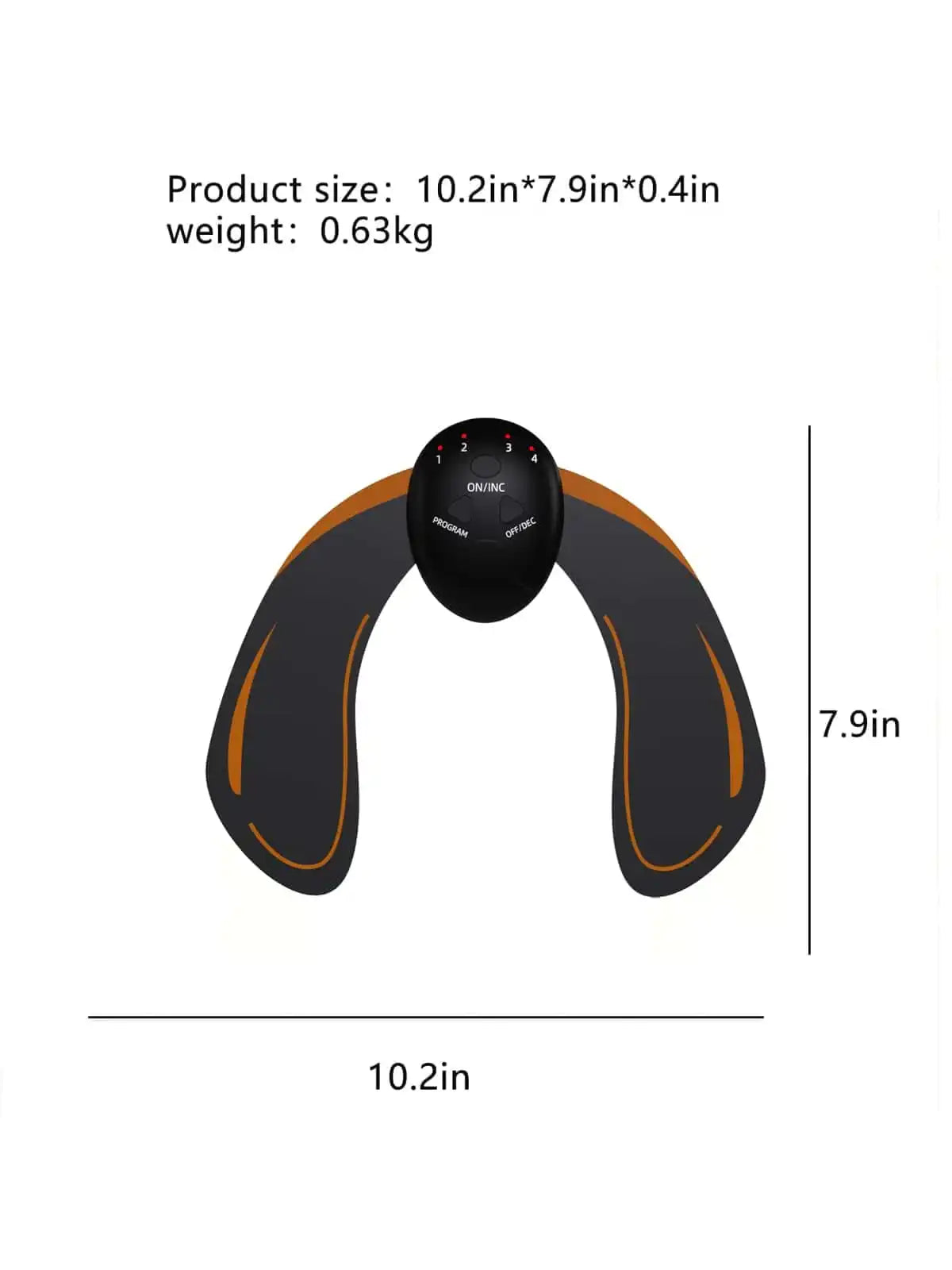 Muscle Stimulator Fitness Weightlifting Trainer Massage