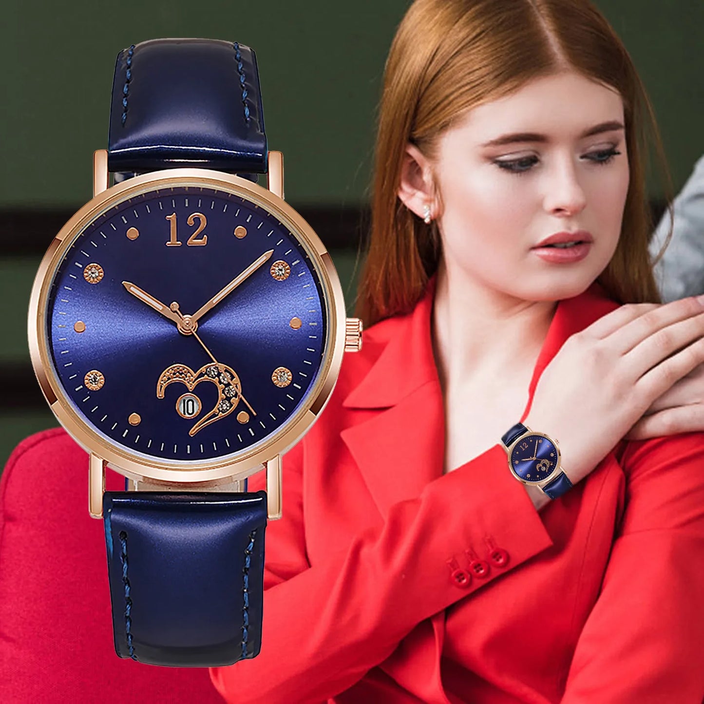 Quartz Leather Analog Quartz Watches