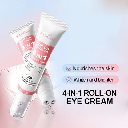 SADOER 4in1 Roll-on Moisturizing Eye Cream