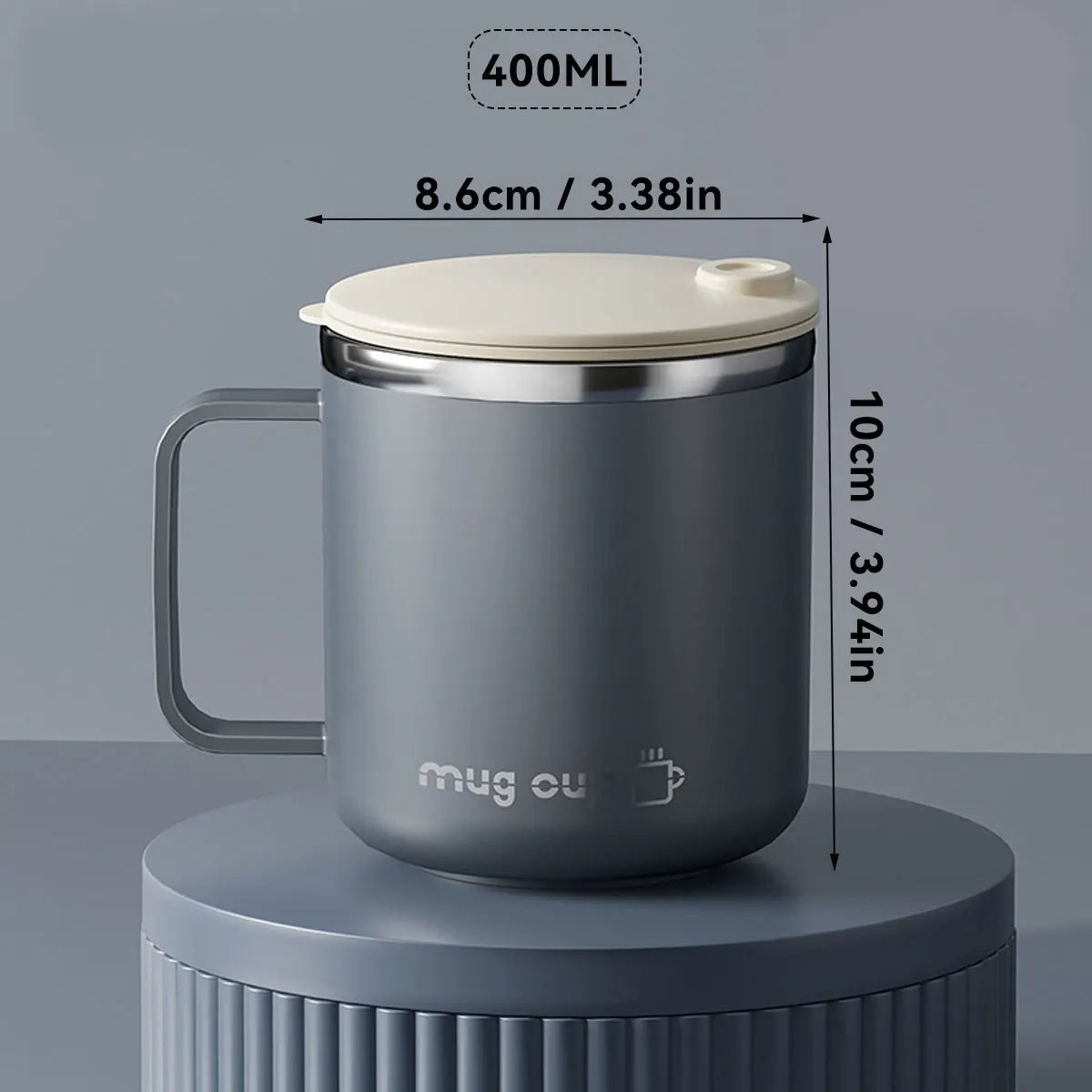 400ML Insulated Coffee Stainless Steel Coffee Cup Mug