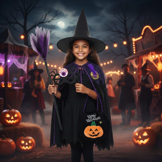 Purple Bat Fancy Cosplay Vampire Demon Costume Halloween Pumpkin Dress
