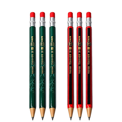 Mechanical Pencils Set 2B 2.0mm Automatic Student Drawing Pencil