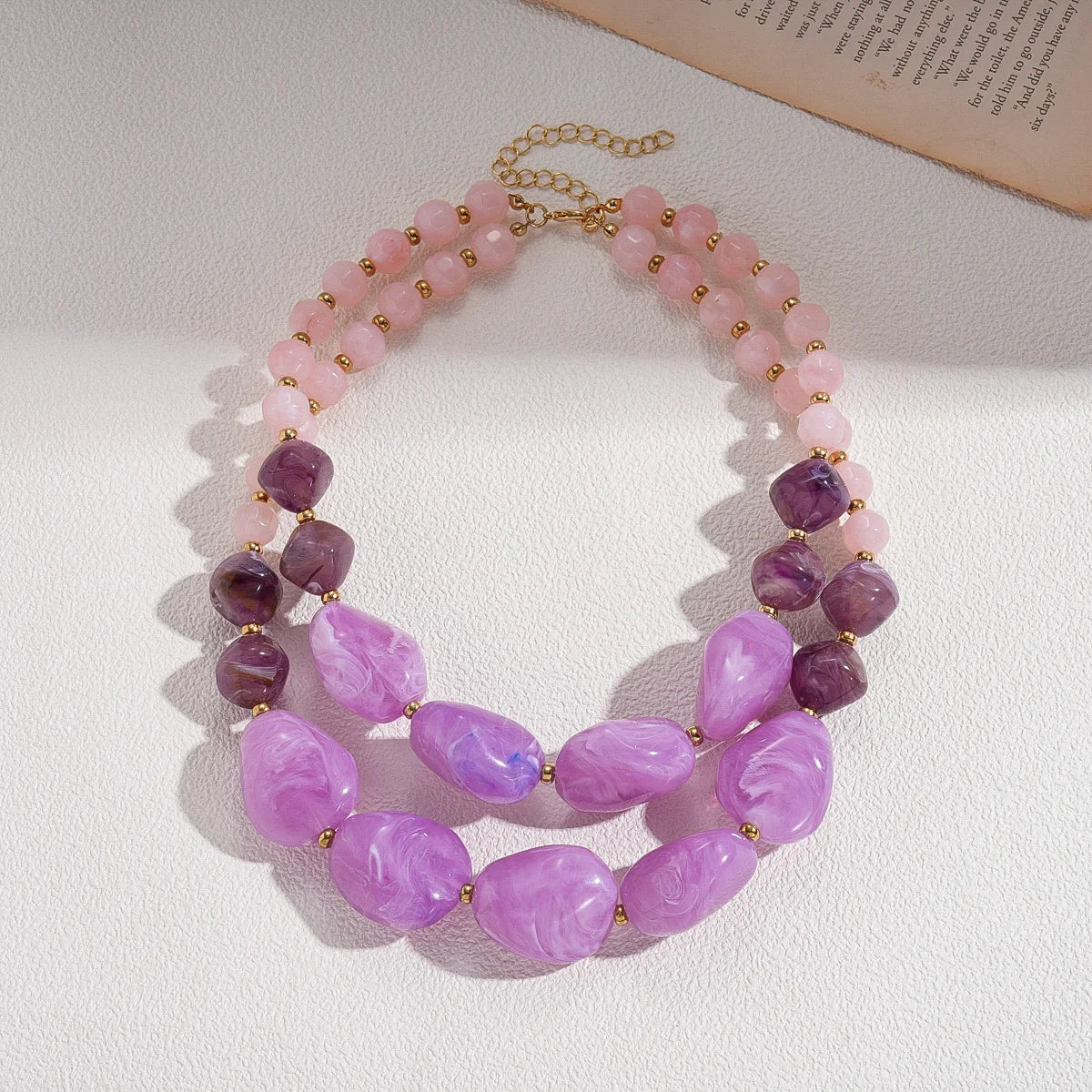 Bohemian Acrylic Choker Necklaces