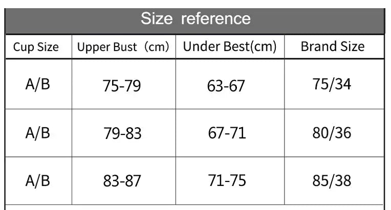 Sexy Gathering Small Breasts Bra