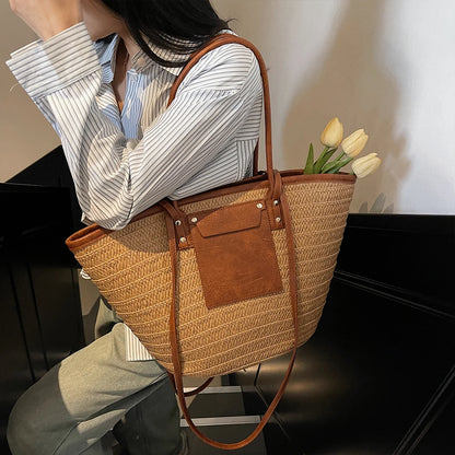 Forest Straw Bag