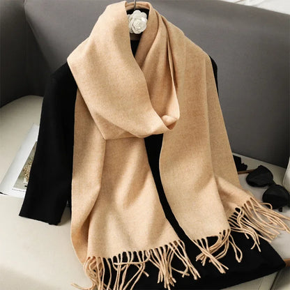 Scarf Warm Thicken Cashmere Shawl Scarves