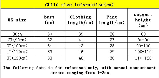 Children Sleeping Baby Girl Pajamas Set