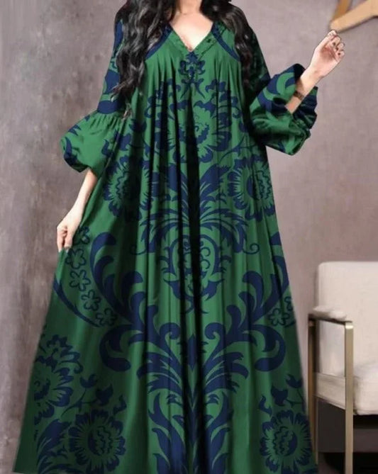 Vintage Loose Middle Eastern Robe Muslim Abayas