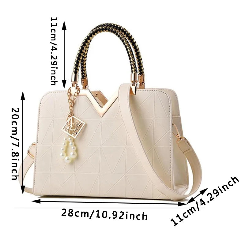 Leather Luxury Handbag Shoulder Bag