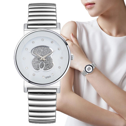 Luxury Bear Diamond Quartz Stretch Creative Watches