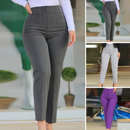 High Waist Cropped Pants