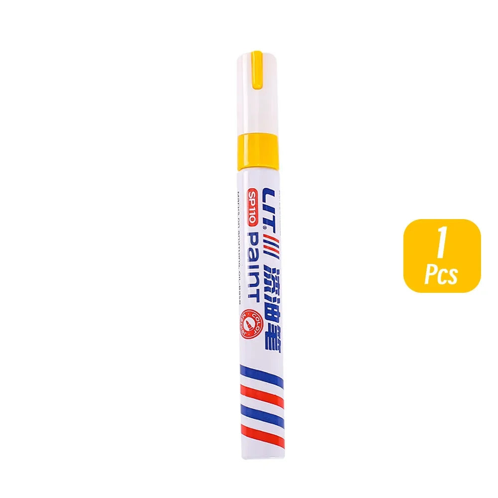 3mm 10p Colorful 8 Colors Permanent Paint Marker Waterproof