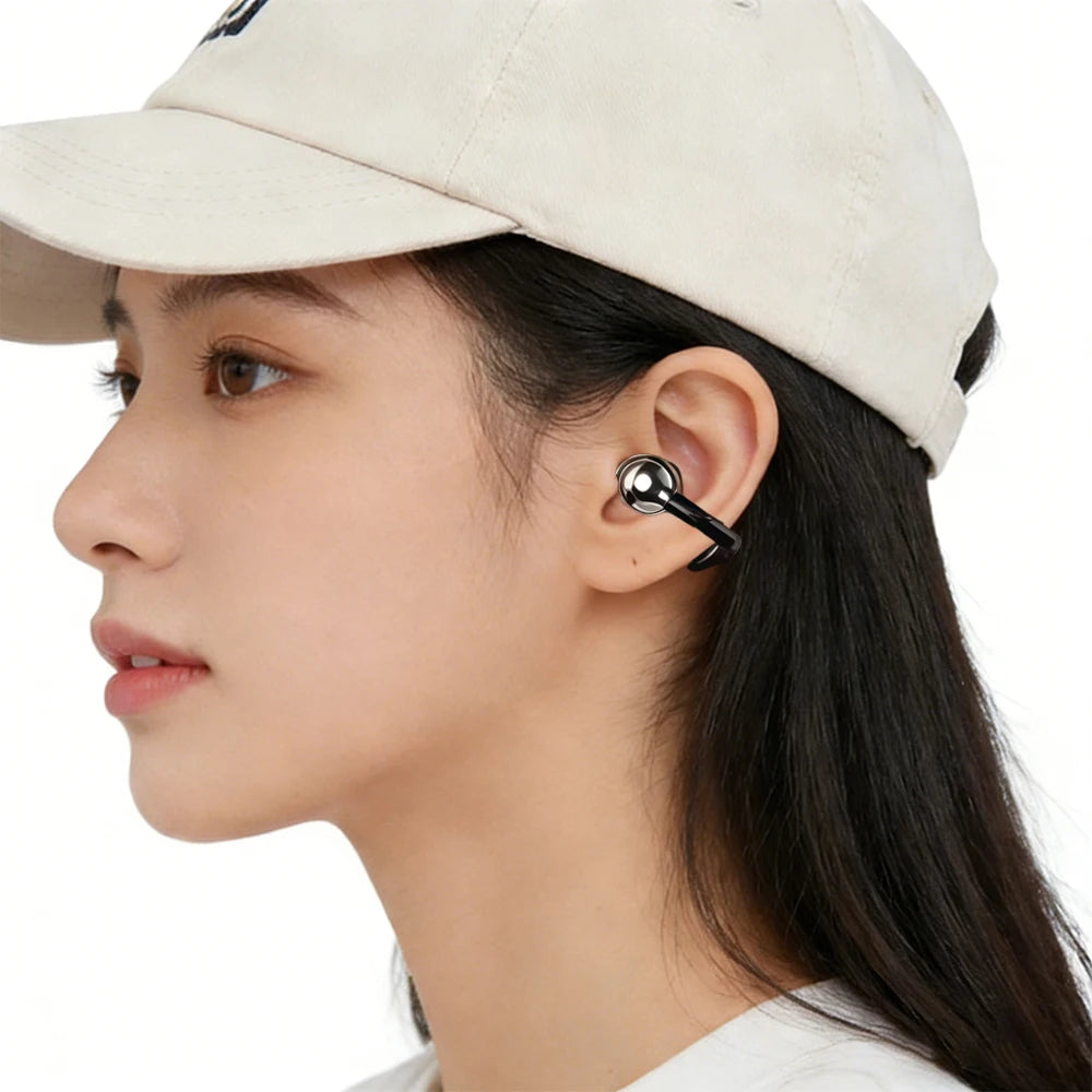 Viral Clip-on Earbuds Open Ear Design Long Endurance Sweatproof Sports Headphones