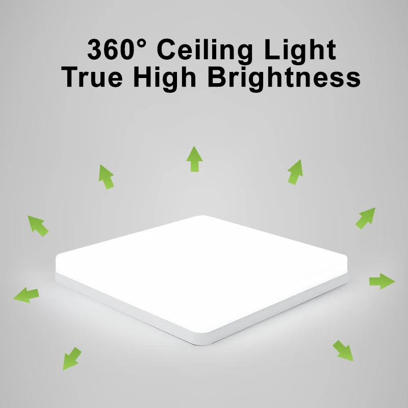 LED Ceiling Lights Square Neutral Light