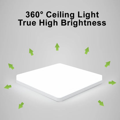 LED Ceiling Lights Square Neutral Light