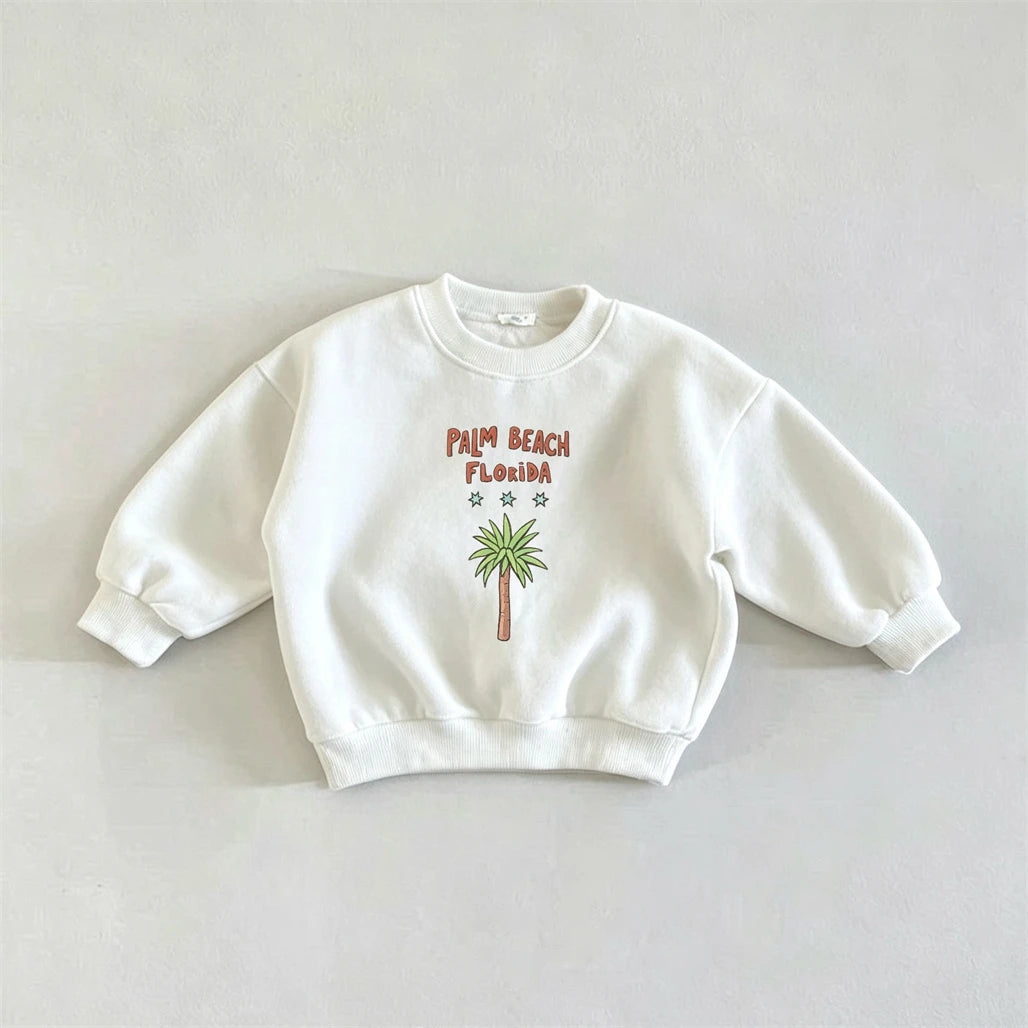 Cartoon Casual Loose Autumn Printed Toddler Printed Hoodie