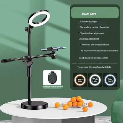 Mobile Phone Head Up Shooting Stand Desktop Live
