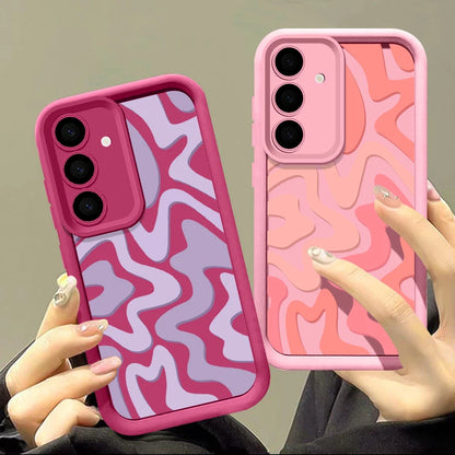 Striped Pattern Phone Case For Samsung Galaxy