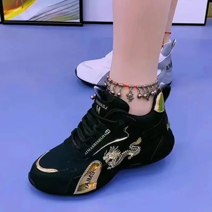 Leather Waterproof Casual Lightweight Sneakers