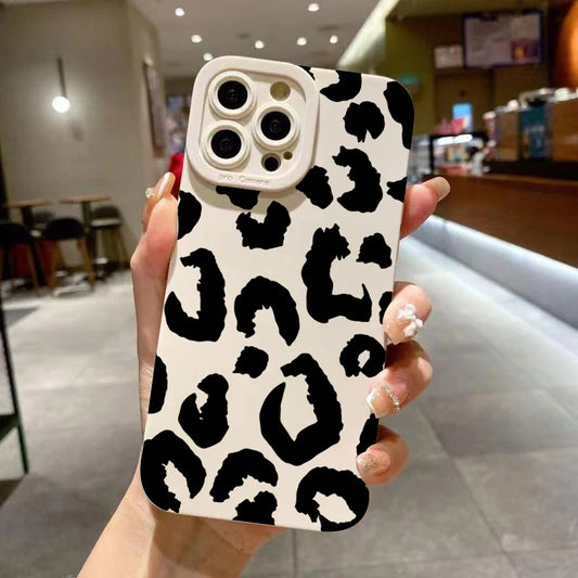Leopard Design Camera Protective Phone Case iPhone Cover