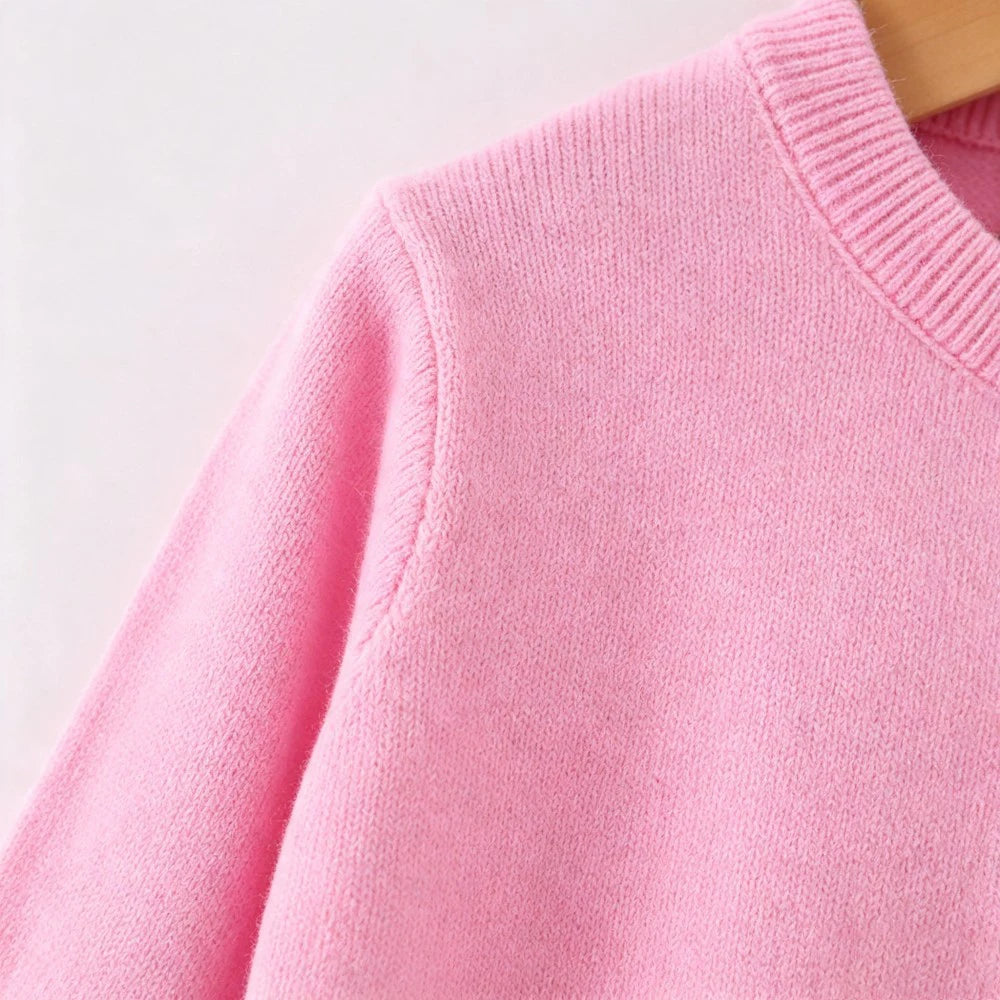 Spring Autumn Toddler Knit Cardigan Baby Soft Knitted Sweater Coat