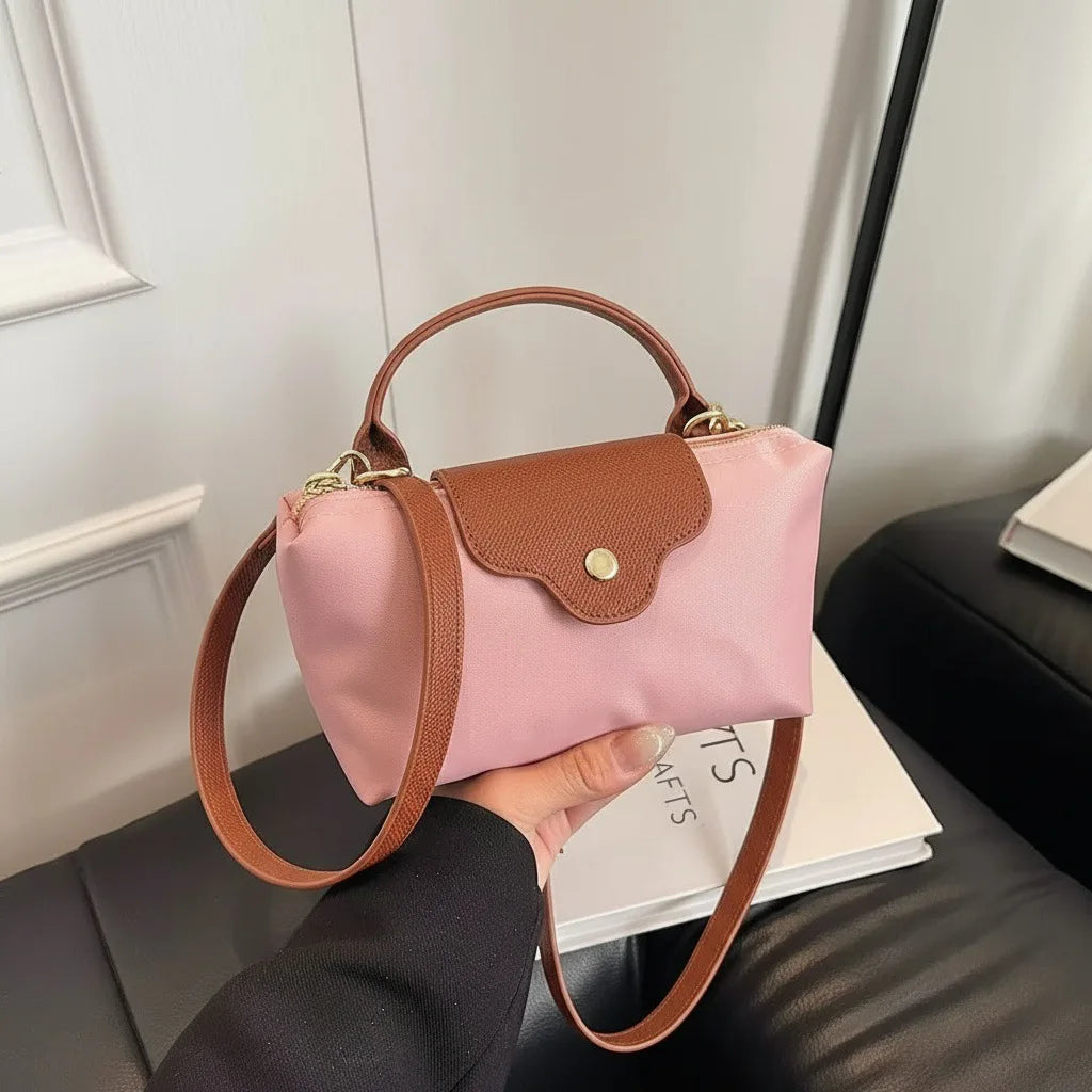 Customized Classic Retro Dumpling Lightweight Casual Commuter Crossbody Bag