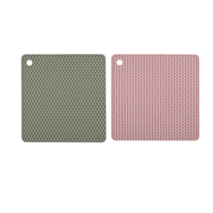 2/4 PCS Heat Resistant Silicone Mat