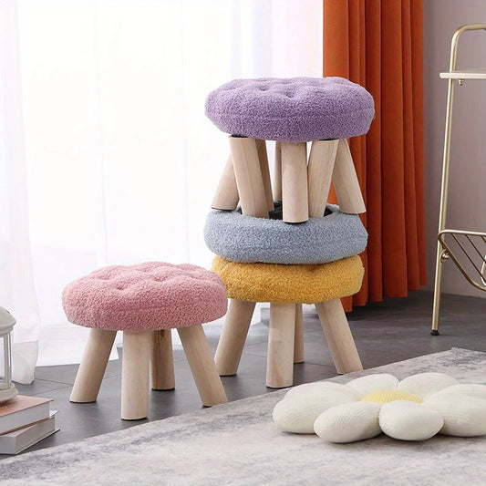 Flower Stool, Footstool, Shoe Changing Stool