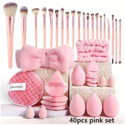 13/33pcs Professional Makeup Brush Set