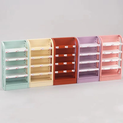 Miniature Store Display Shelf Dollhouse Furniture Mini Food Simulation Play