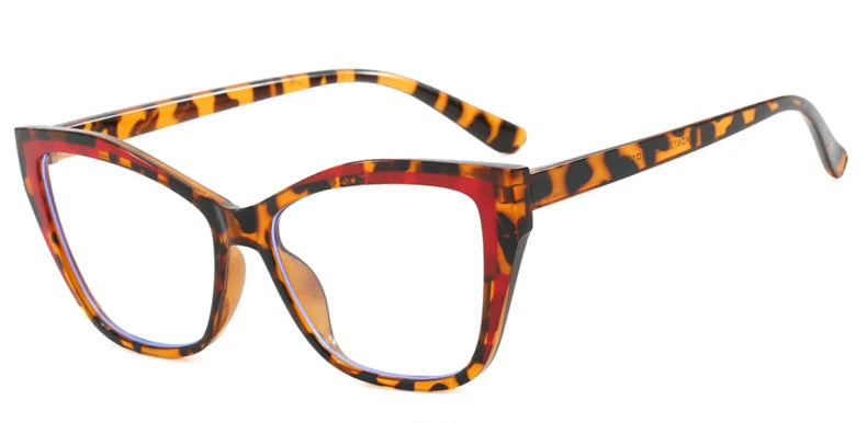 Vintage Square Cat Eye Rectangle Sunglasses