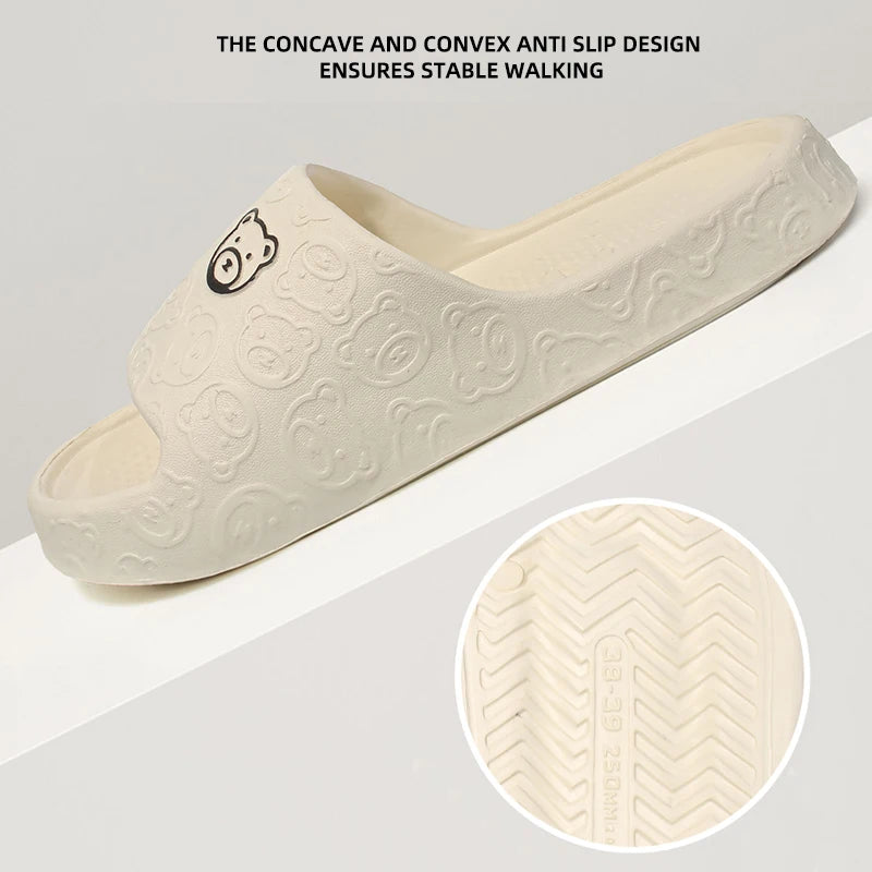 Summer Home Use EVA Cute Cartoon Slippers