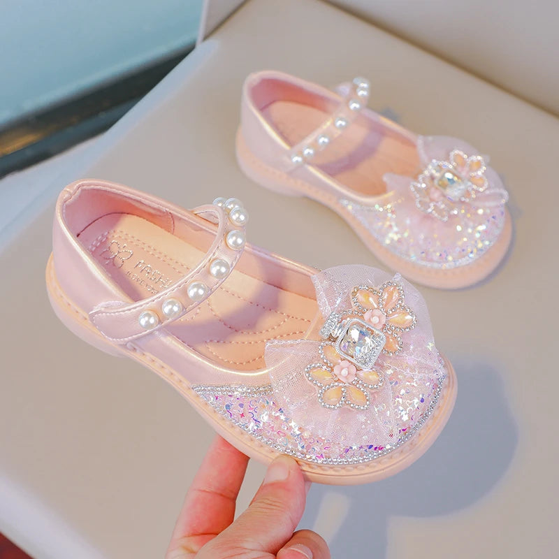 Lightweight Bow Soft Flat Shoes