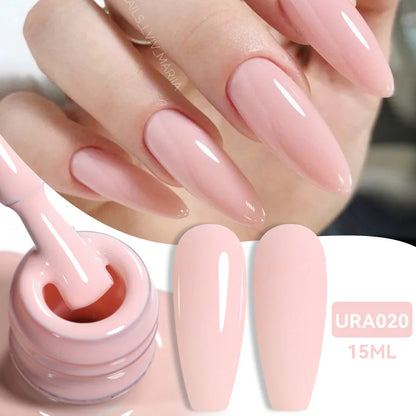 SUGAR Jelly Milky White Translucent Gel Polish