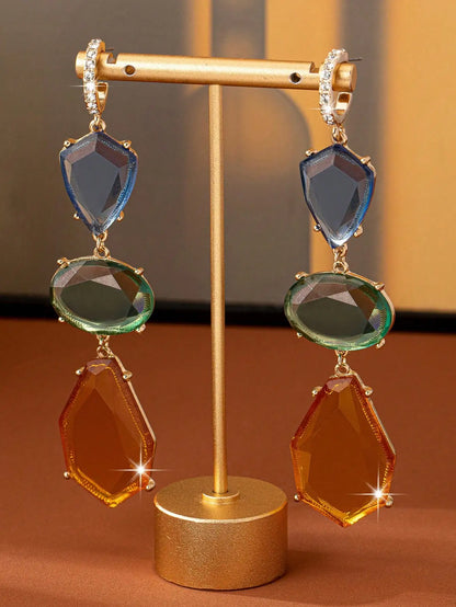 Light Luxury Exaggerated Irregular Earrings