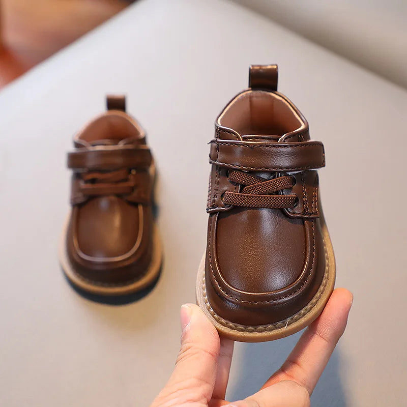 0-3 Years Children Oxfords Toddler Soft PU Leather Shoes