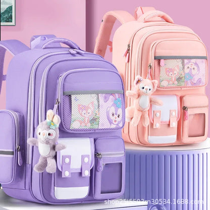 Primary School Students Spine Protection and Burden Reduction Backpacks