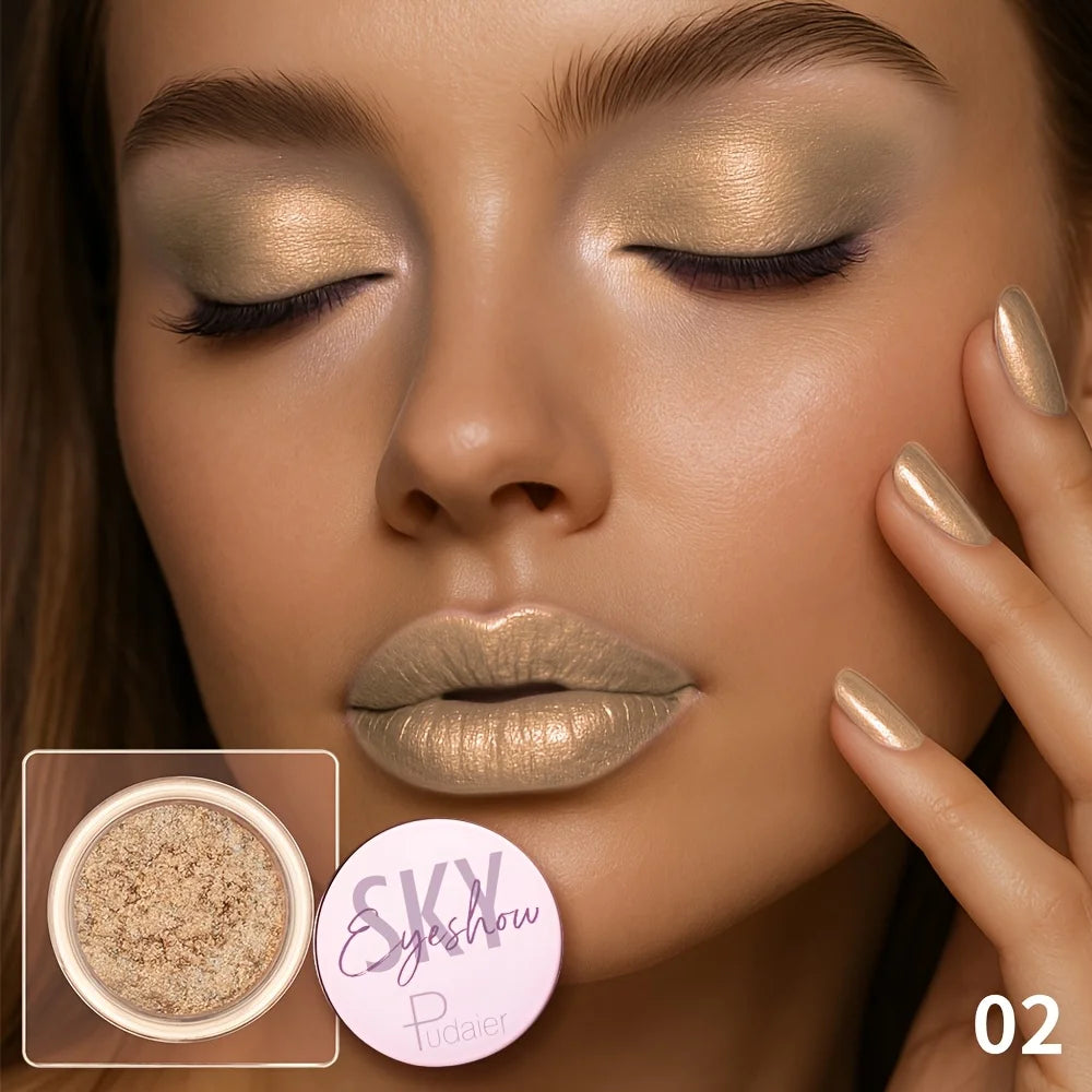 Glitter Sparkle Eyeshadow Makeup