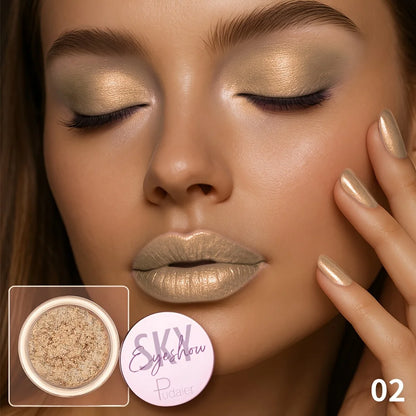 Glitter Sparkle Eyeshadow Makeup
