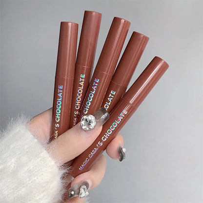 Chocolate five lip glaze set Mist matte lipstick