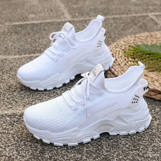 Breathable Knit Walking Sneakers