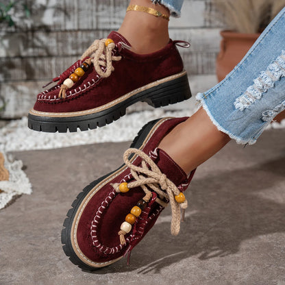 Sexy Work Sports Round Toe Casual Shoes