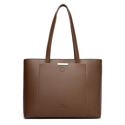 Genuine Soft Pu Leather Hand Luxury Tote Bag