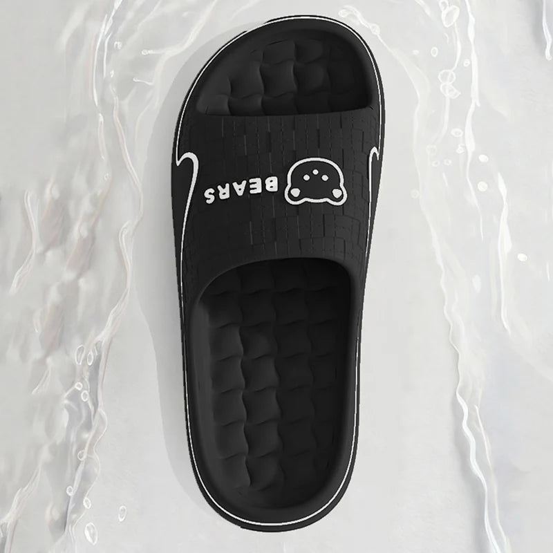 Cute Cartoon EVA Indoor Bathroom Soft Sole Non-slip Slippers