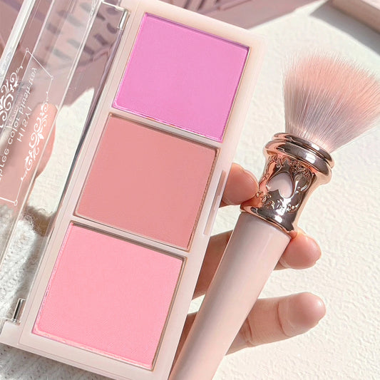 Three color blush tray makeup