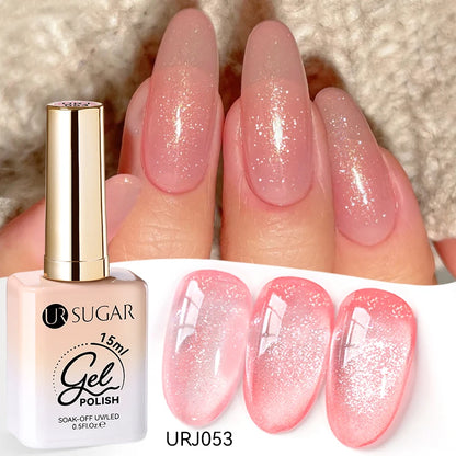 SUGAR Jelly Milky White Translucent Gel Polish