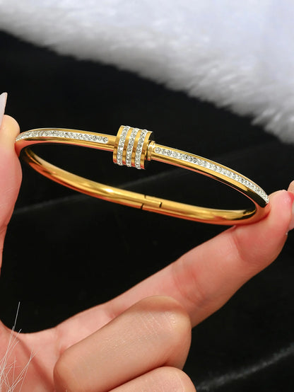 DANA bracelet gold bangles